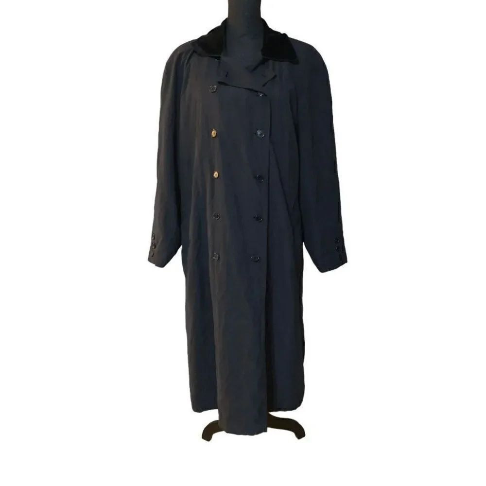 Talbots Double Breasted Trench Coat